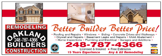 Oakland Builders Remodeling Construction